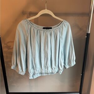 Light Blue Women's Top